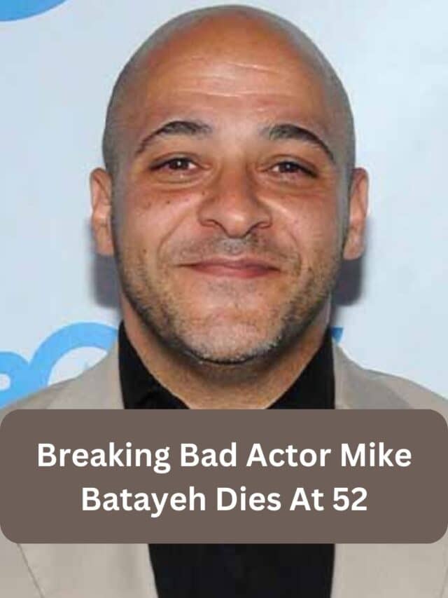 Breaking Bad Actor Mike Batayeh Dies At 52 - Mobineu